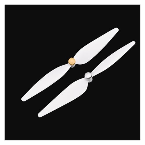 EJRNPWRF 4 Paar 25,4 cm Propeller für RC für XM 4K Drohne, weiße Pervane Drohne Blade Propeller für Xiaomi Mi Drohne 4K Propeller Zubehör von EJRNPWRF