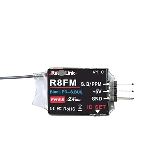 EJRNPWRF Für Radiolink R12DSM R12DS R9DS R8SM R8EF R8FM R7FG R6DSM R6DS R6FG R6F R4FG R4F Rc Empfänger 2,4G Signal für RC Transmitter (R8FM) von EJRNPWRF