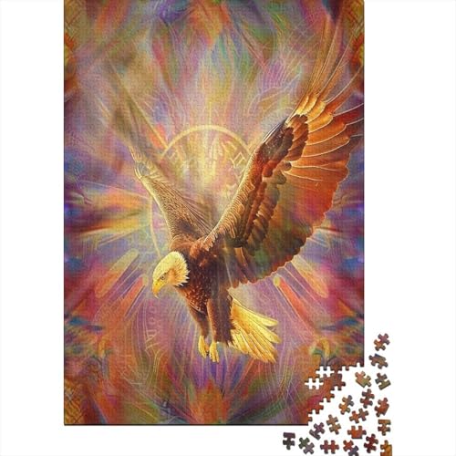 Adler Puzzle 1000 Teile Für Erwachsene Und Kinder Ab 14 Jahren Für Stressabbauer Puzzel 1000pcs (75x50cm) von EKDKERBDI