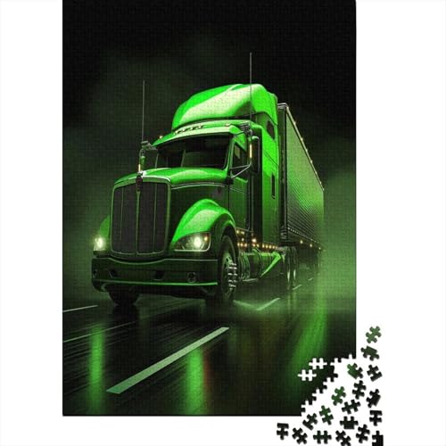 Big Truck Puzzle 1000 Teile Für Erwachsene Und Kinder Ab 14 Jahren Für Stressabbauer Puzzel 1000pcs (75x50cm) von EKDKERBDI