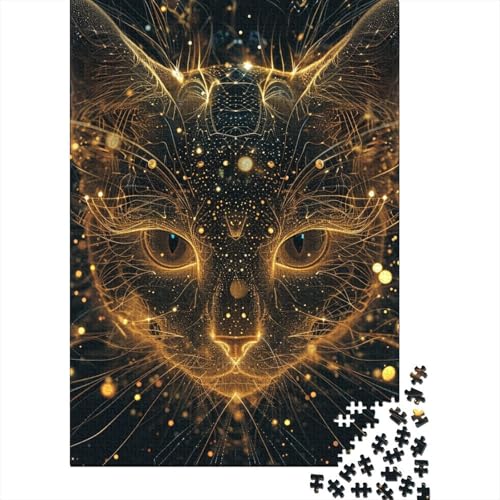 Kat Puzzle 1000 Teile Puzzles Für Erwachsene Klassische Puzzles 1000 Teile Erwachsene Puzzlespiel Erwachsene 1000 Teile Erwachsenen Puzzlespiel Puzzel 1000pcs (75x50cm) von EKDKERBDI