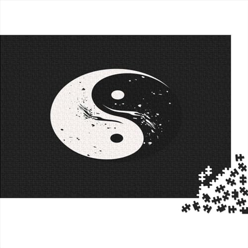 Yin Yang Bagua Puzzlespiel 1000 Teile Für Erwachsene, Einzigartige Kunstwerke Und Vorlage - Geburtstagsgeschenk - Spaßige Puzzles Mit Überraschung Von Puzzle in A Bag Puzzel 1000pcs (75x50cm) von EKDKERBDI