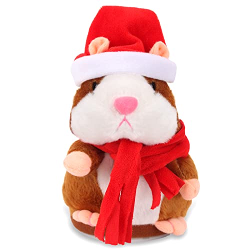 EKKONG Sprechender Hamster, Nachsprechender Hamster Sprechendes Kuscheltier Elektrisches Interaktives Spielzeug Kleinkinder Kinder EKKONG Sprechender Hamster, Nachsprechender Hamster Sprechendes Kuscheltier Elektrisches Interaktives Spielzeug Kleinkinder Kinder von EKKONG