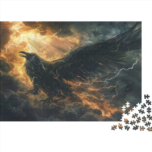 Adler Puzzle 1000 Teile Erwachsene Puzzles Für Erwachsene Klassische Puzzles 1000 Teile Erwachsene Puzzlespiel Schwer Pädagogisches Spielzeug Erwachsene Kinder Puzzel 1000pcs (75x50cm) von EKZLQJWPN