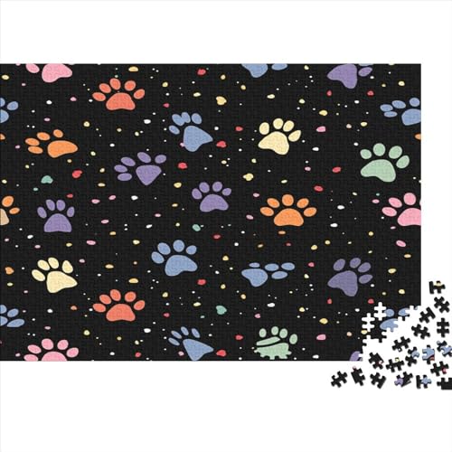 Chubby Paws Muster Puzzle 1000 Teile,Puzzlespiel Für Erwachsene,Impossible Puzzle,Puzzle GesKükenlichkeitsspiel Für Die Ganze Familie, Geschenke Für Männer/Frauen Erwachsenen Puzzel 1000pcs (75x50cm) von EKZLQJWPN