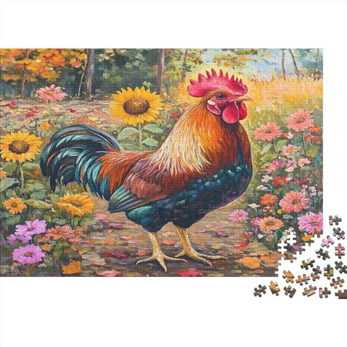 Hahn Puzzle 1000 Teile Puzzle Für Erwachsene Und Kinder Ab 14 Jahren Puzzel 1000pcs (75x50cm) von EKZLQJWPN