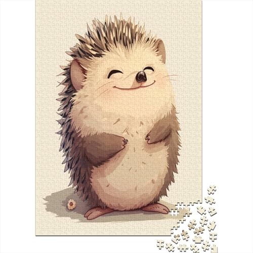 Igel Puzzle 1000 Teile Puzzles Für Erwachsene Klassische Puzzles 1000 Teile Erwachsene Puzzlespiel Erwachsene 1000 Teile Erwachsenen Puzzlespiel Puzzel 1000pcs (75x50cm) von EKZLQJWPN