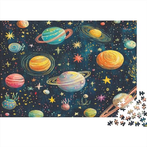 Kosmische Galaxie Puzzle 1000 Teile Erwachsene, Puzzlespiel Jigsaw Puzzles Erwachsenen Puzzlespiel Puzzel 1000pcs (75x50cm) von EKZLQJWPN