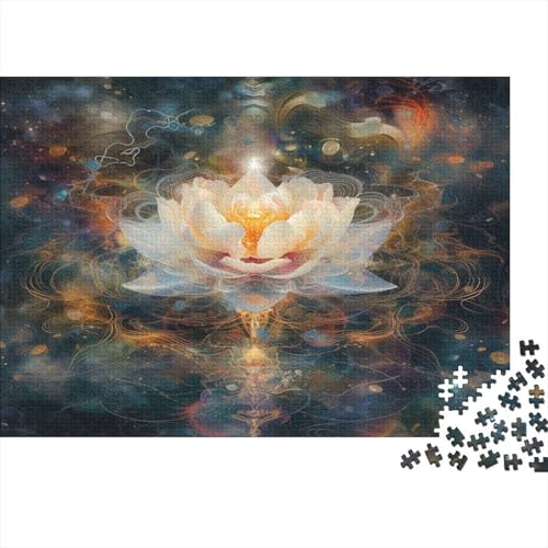 Lotus Puzzlespiel 1000 Teile Für Erwachsene, Einzigartige Kunstwerke Und Vorlage - Geburtstagsgeschenk - Spaßige Puzzles Mit Überraschung Von Puzzle in A Bag Puzzel 1000pcs (75x50cm) von EKZLQJWPN