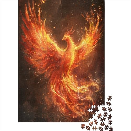 Phoenix Puzzlespiel 1000 Teile Puzzle Für Erwachsene Und Kinder Ab 14 Jahren, Puzzle-Motiv Erwachsenen Puzzlespiel Puzzel 1000pcs (75x50cm) von EKZLQJWPN