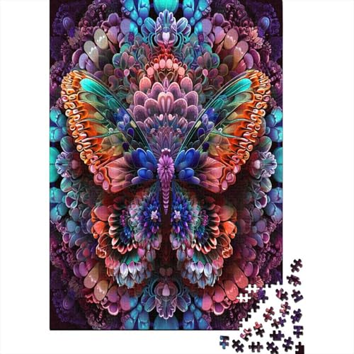 Schmetterling Puzzle 1000 Teile Puzzle Für Erwachsene Und Kinder Ab 14 Jahren,Puzzlespiel Erwachsenen Puzzlespiel Puzzel 1000pcs (75x50cm) von EKZLQJWPN