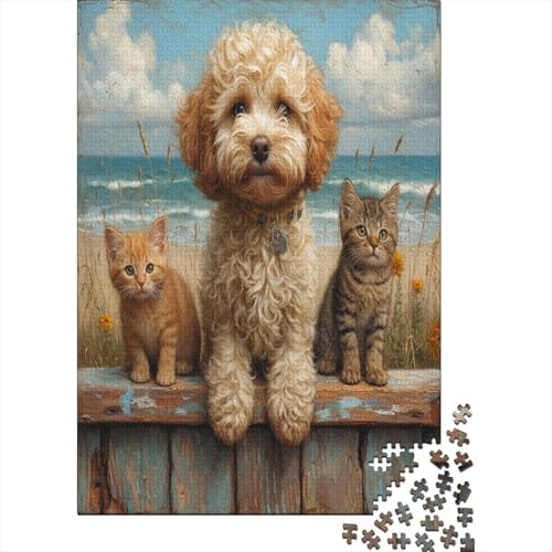 Schwanzapoo Puzzlespiel 1000 Teile Erwachsene -Puzzle 1000 Stück Spiel Puzzles Für Erwachsene Kinder Puzzle Erwachsenen Puzzlespiel Puzzel 1000pcs (75x50cm) von EKZLQJWPN