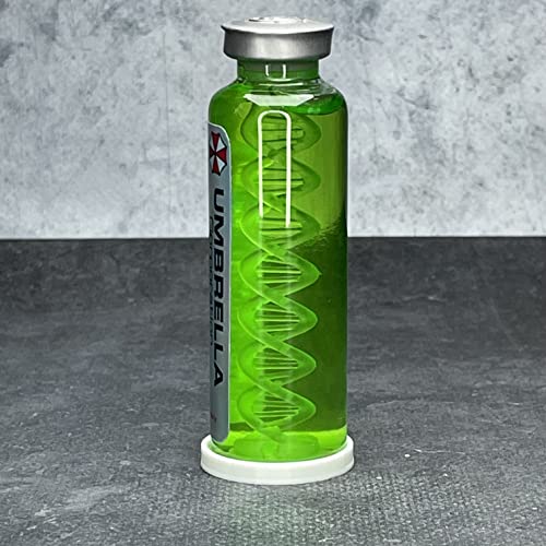 ELACE Vial Virus 02 T Virus Anti-Virus - Resident Evil Cosplay - Verwenden Sie Fan Art Cosplay Performance - Ideale Sammlung - Dim Ht 85 mm x 25 mm - Virus (Typ C) von ELACE