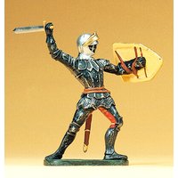 PREISER 52000 Elastolin Sammlerfiguren 1:25 Ritter kämpfend, mit Schwert von ELASTOLIN