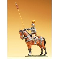 PREISER 52354 Elastolin Sammlerfiguren 1:25 Herold zu Pferd, mit Lanze von ELASTOLIN
