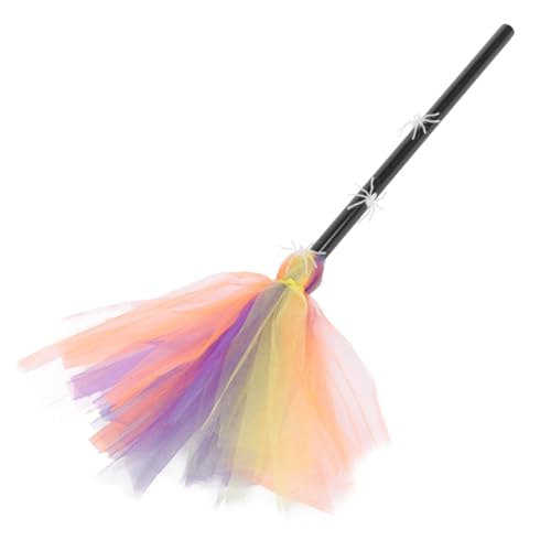 ELAYARD Halloween Besen mit Leuchtendem Spinnennetz Kreativer Zauberbesen für Hexen und Zauberer Kostüme Dekorativer Partybesen für Halloween Feiern ELAYARD Halloween Besen mit Leuchtendem Spinnennetz Kreativer Zauberbesen für Hexen und Zauberer Kostüme Dekorativer Partybesen für Halloween Feiern von ELAYARD