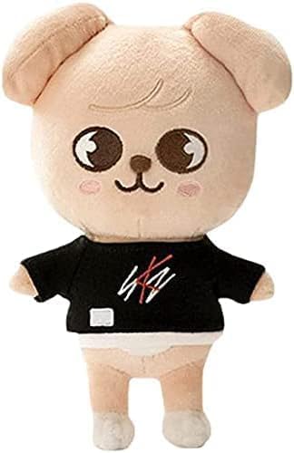 ELEFAD 21 cm Skzoo Stray-Kids Plüschpuppe Plüschtier Wolf Chan Leebit DWAEKKI Jiniret Han Quokka BbokAri PuppyM Foxl.NY dekoratives Geschenk für Fans (Puppym) von ELEFAD