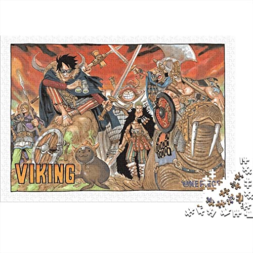 One Piece Puzzle - Ruffy Classics Pieces - 1000 Teile Puzzle Für Erwachsene Und Kinder Ab 12 Jahren, Familienaktivität Puzzles Lernspiele 1000pcs (75x50cm) von ELGISI