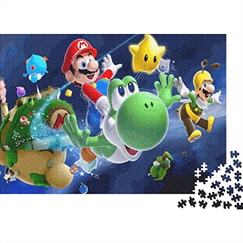 Super Mario Puzzle 1000 Teile Erwachsener Kniffel Spaß Für Die Ganze Familie - Abwechslungsreiche 1000 Puzzleteilige Motive Für Jeden Geschmack, Puzzle Erwachsene, Puzzel 1000 + Teile 1000pcs von ELGISI