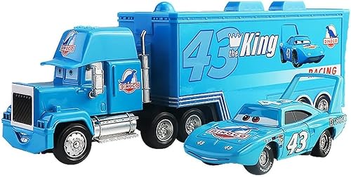 ELIHANA Autos Spielzeug Truck und Mini Racers Kinder, Spielauto 2 Stück Set, Auto Transporter Kinder, Spielzeugautos Modell Kinder Geburtstag/Belohnung (NO.43) von ELIHANA