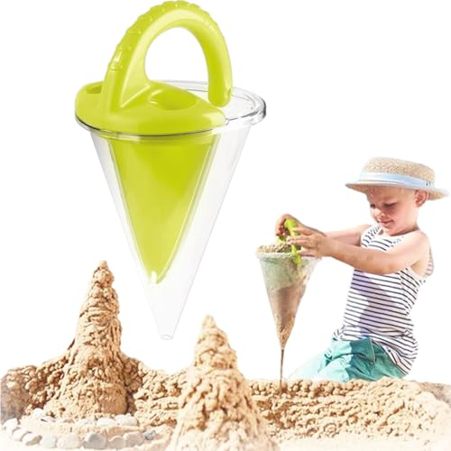 ELLHE Spilling Funnel Sand - Beach Toys for Older Kids, Spilling Funnel Sand Toy, Beach Spilling Funnel, Sand Castle Building Kit, Ultimate Sand & Water Mixing Toy for Spectacular Creations (1Pcs) von ELLHE