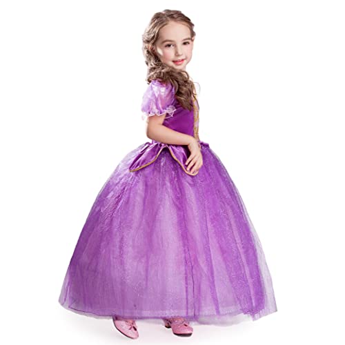 ELSA & ANNA Prinzessin Kleid Mädchen – Eiskönigin – Prinzessinnenkostüm – Mädchen Kleid für Partys, Geburtstage, Fasching, Karneval und Halloween – Prinzessin Kostüm Mädchen – 2-3 Jahre (NW11-RAP) von ELSA & ANNA