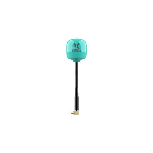 ELUPNMF Foxeer Ant Lollipop 4 Plus 4+ FPV 2,6 Dbi RHCP Kompatibel mit FPV Racing Drone SMA RPSMA UFL MMCX Omni LDS Ant(1PCS Teal MMCX A) von ELUPNMF