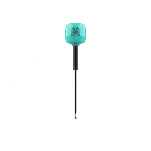 ELUPNMF Foxeer Ant Lollipop 4 Plus 4+ FPV 2,6 Dbi RHCP Kompatibel mit FPV Racing Drone SMA RPSMA UFL MMCX Omni LDS Ant(1PCS Teal UFL Tube) von ELUPNMF