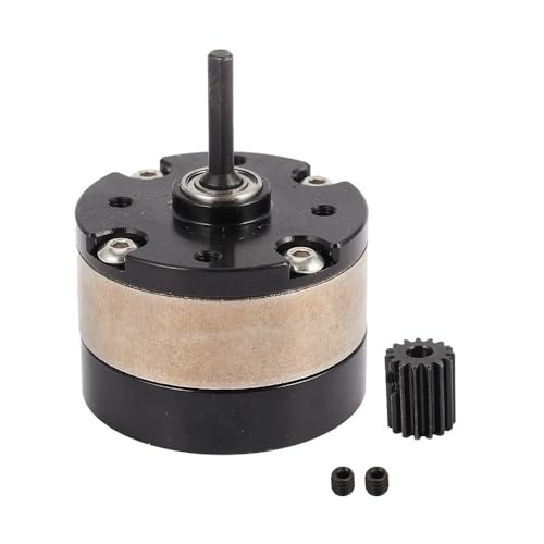 Metall-Planetengetriebe-Getriebebox 1:3-Verhältnis-Reduzierstück Compatible with 1/10 RC-Raupenauto, kompatibel mit 540 550 Motorteilen von ELUPNMF