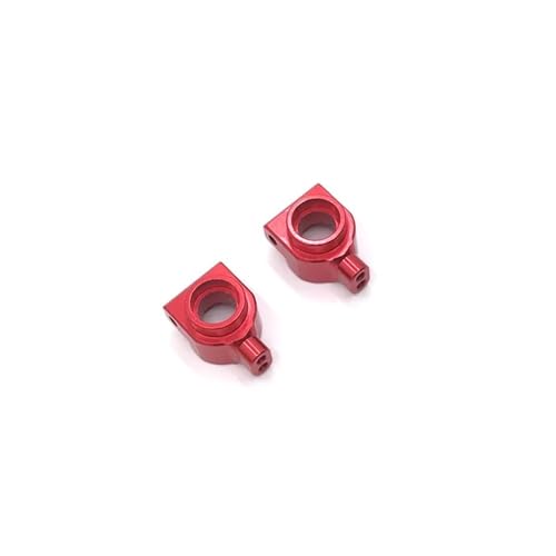 Upgrade Metall Heckbecher Modifikationsteile Compatible with 1/10 RC Autos 104001 104002(Red) von ELUPNMF