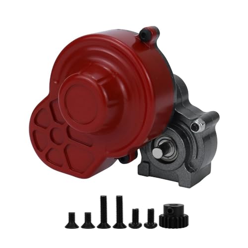 Vollmetall-Getriebe mit 20-Tonnen-Motor Compatible with 1/10 RC-Raupenauto, kompatibel mit II 90046 90047, Upgrade-Teile von ELUPNMF