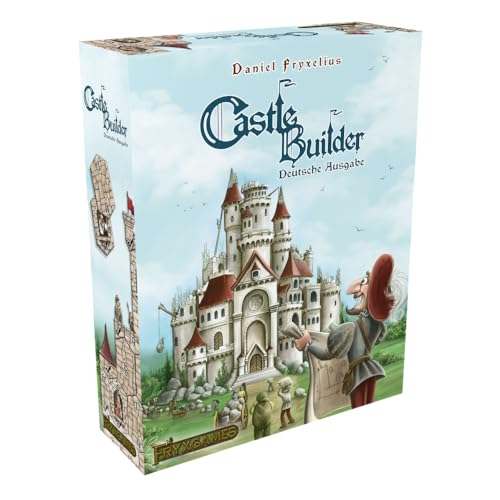 Castle Builder - ELZNIR GAMES - Deutsch - für 2-4 Personen - ab 8 Jahren - Brettspiel - Schlösserbau-Spiel von ELZNIR GAMES