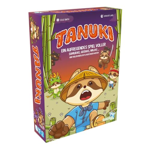 ELZNIR GAMES Tanuki Deutsch - Kartenspiel - für 3-6 Personen - ab 7 Jahren von ELZNIR GAMES