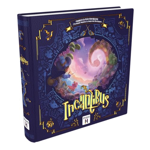 Incantibus – Magisches Familienspiel mit Zauberstab-Duell & 3D-Turm – Simultanwahl, Push Your Luck & Set Collection – ab 8 Jahren, 2–4 Spieler – Deutsch – ELZNIR GAMES Incantibus – Magisches Familienspiel mit Zauberstab-Duell & 3D-Turm – Simultanwahl, Push Your Luck & Set Collection – ab 8 Jahren, 2–4 Spieler – Deutsch – ELZNIR GAMES von ELZNIR GAMES