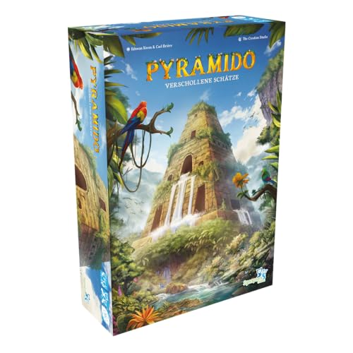 Pyramido: Verschollene Schätze, Synapses Games/ELZNIR GAMES, Familienspiel, Plättchenlegen & Strategie, für 1-4 Spieler, ab 8 Jahren, 30–45 Min., antikes Ägypten, Pyramidenbau, verlorene Artefakte von ELZNIR GAMES