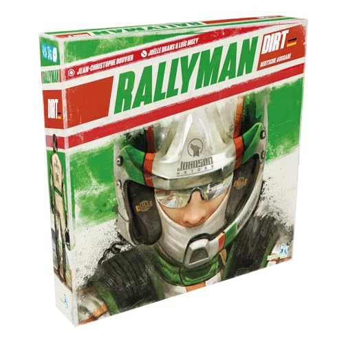 Rallyman Dirt - ELZNIR GAMES - Deutsch - Brettspiel - für 1-6 Personen - ab 14 Jahren von ELZNIR GAMES