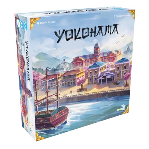 Yokohama - ELZNIR GAMES - Deutsch - Brettspiel - für 2-4 Personen - ab 14 Jahren, Grau von ELZNIR GAMES