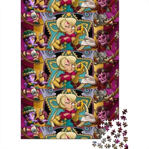 Brawl in The Wilds Herausforderndes Vertikales Puzzle – 1000 Teile, Großartige Geschenkidee Für Erwachsene 1000pcs (75x50cm) von EMAROVLEN