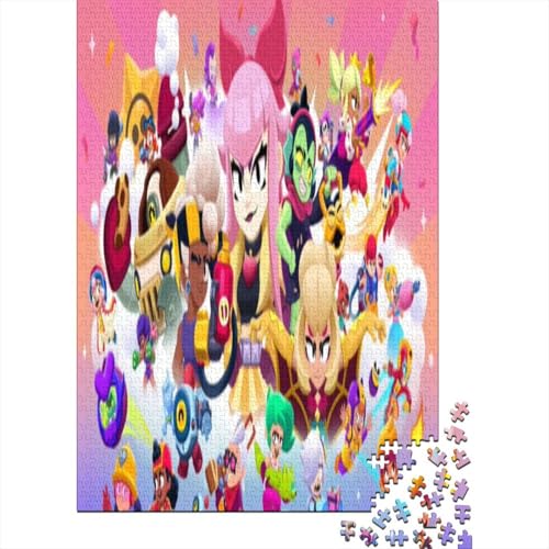 Brawl in The Wilds Herausforderndes Vertikales Puzzle – 1000 Teile, Großartige Geschenkidee Für Erwachsene 300pcs (40x28cm) von EMAROVLEN