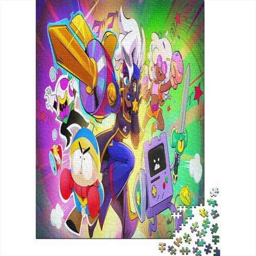 Brawl in The Wilds Premium Puzzle Vertikal – 1000 Teile, Landschaftsmotiv, Perfekt Für Dekoration & Puzzle-Fans 300pcs (40x28cm) von EMAROVLEN