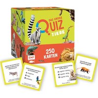 Kartenbox: Das große Quiz – Tiere Kartenbox: Das große Quiz – Tiere von EMF Edition Michael Fischer