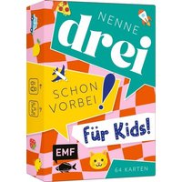 Kartenspiel: Nenne drei - schon vorbei! ... für Kids! von Edition Michael Fischer