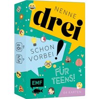 Kartenspiel: Nenne drei - schon vorbei! ... für Teens! von Edition Michael Fischer