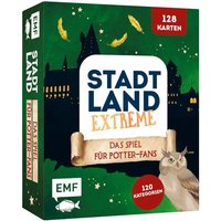 Kartenspiel: Stadt, Land, Extreme - Das inoffizielle Spiel für Harry Potter-Fans mit 128 Karten von Edition Michael Fischer