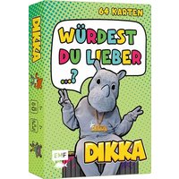 Kartenspiel: Würdest du lieber...? Nashornstarke Fragen für Kids mit DIKKA Kartenspiel: Würdest du lieber...? Nashornstarke Fragen für Kids mit DIKKA von Edition Michael Fischer