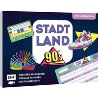 Stadt, Land, 90s - Der Spieleklassiker für alle Fans des Kultjahrzehnts von EMF Edition Michael Fischer