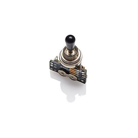 EMG 3-Way Toggle Black Solderless Schalter von EMG