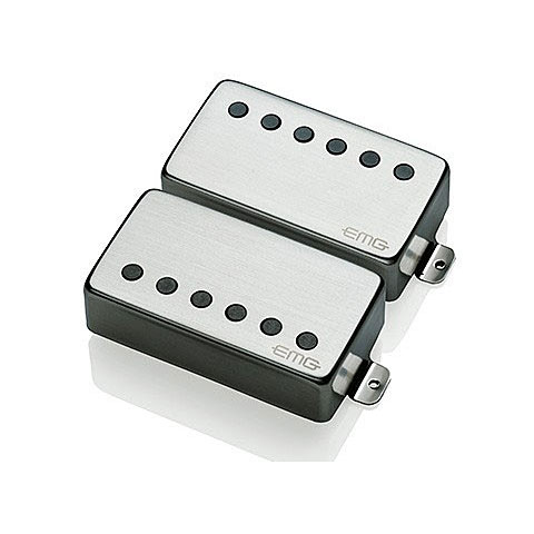 EMG 57/66 LS Set Brushed Chrome Pickup E-Gitarre von EMG