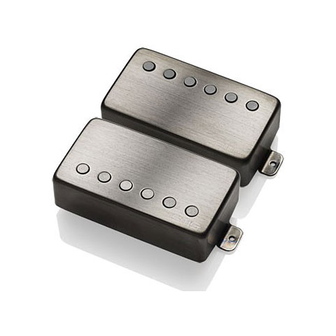 EMG 57/66 Set Brushed Black Chrome Pickup E-Gitarre von EMG