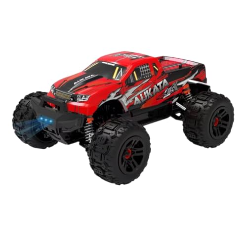 EMPOTEC Ferngesteuertes Auto Off Road 4x4 Racing Model Series Suv Allradantrieb maximale Geschwindigkeit 36 km/h Fernbedienung Reifen rutschfest Offroad Stoßdämpfer Metall LED-Leuchten von EMPOTEC